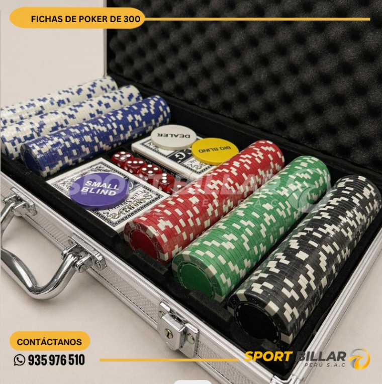 POKER DE 300 FICHAS - Imagen 3