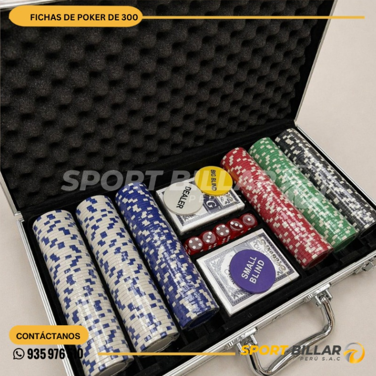 POKER DE 300 FICHAS - Imagen 2