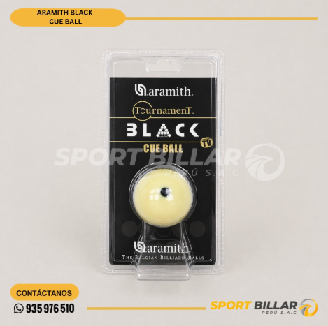 BLACK TOURNAMENT CUE BALL