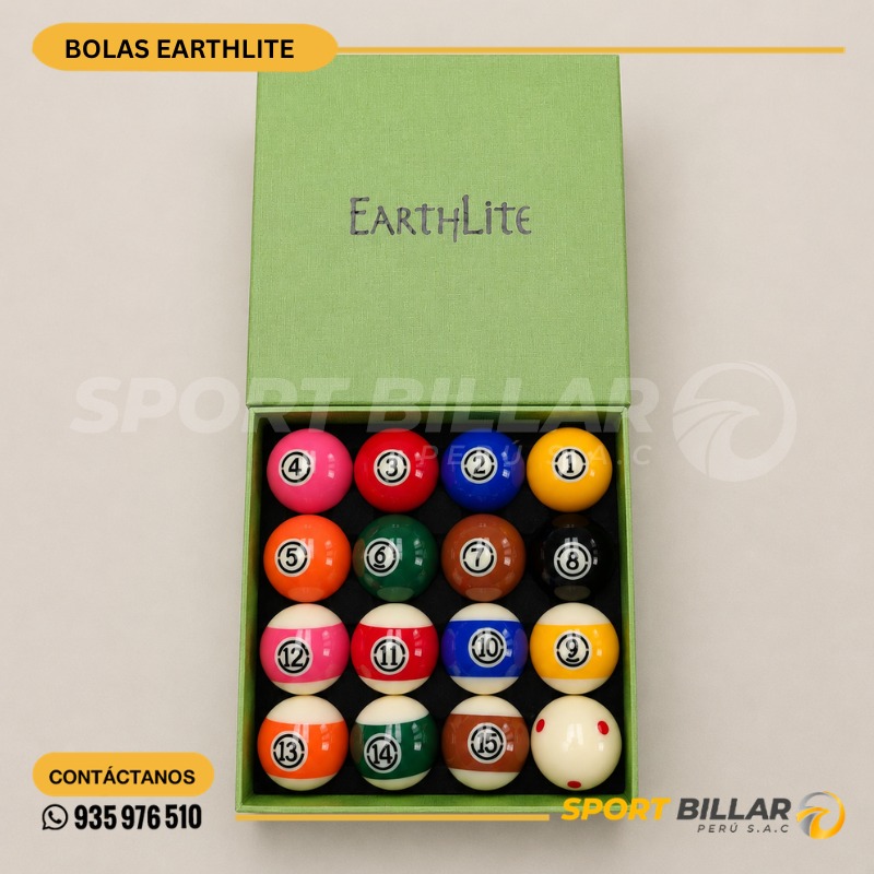 Juego de Bolas de Billar EARTHLITE