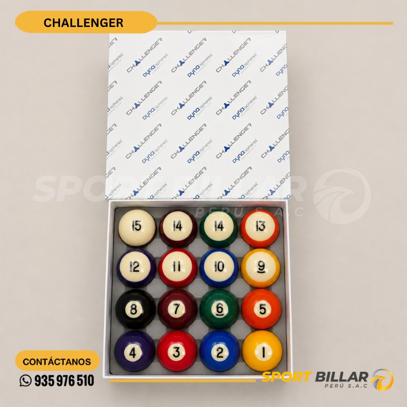 Bolas de Billar Dynaspheres CHALLENGER