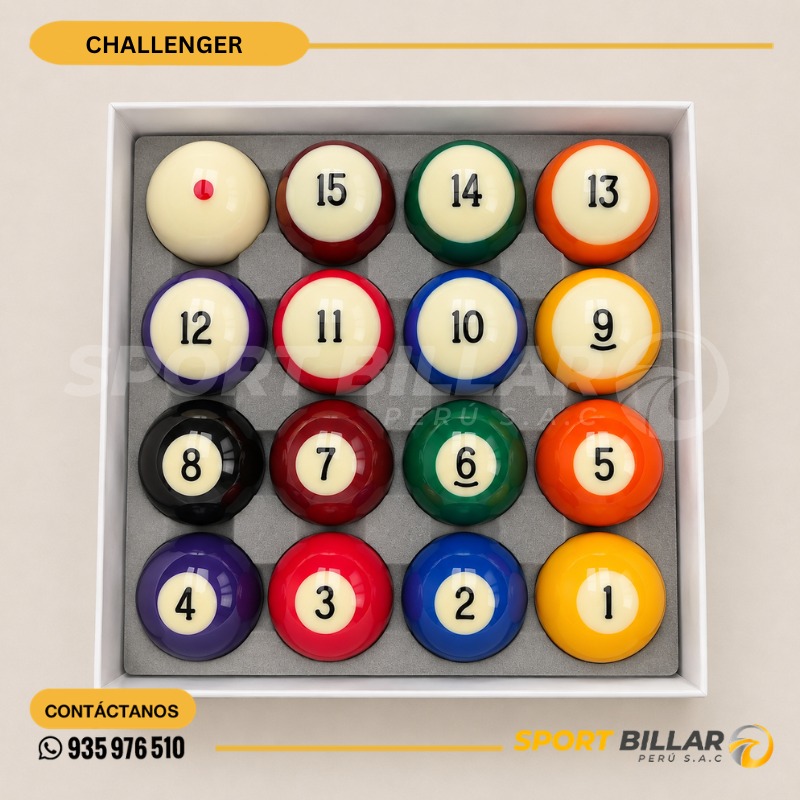 Bolas de Billar Dynaspheres CHALLENGER - Imagen 2