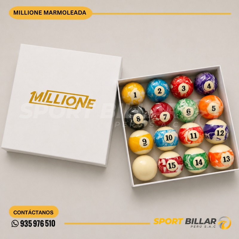 Juego de Bolas de Billar MILLIONE - Imagen 3