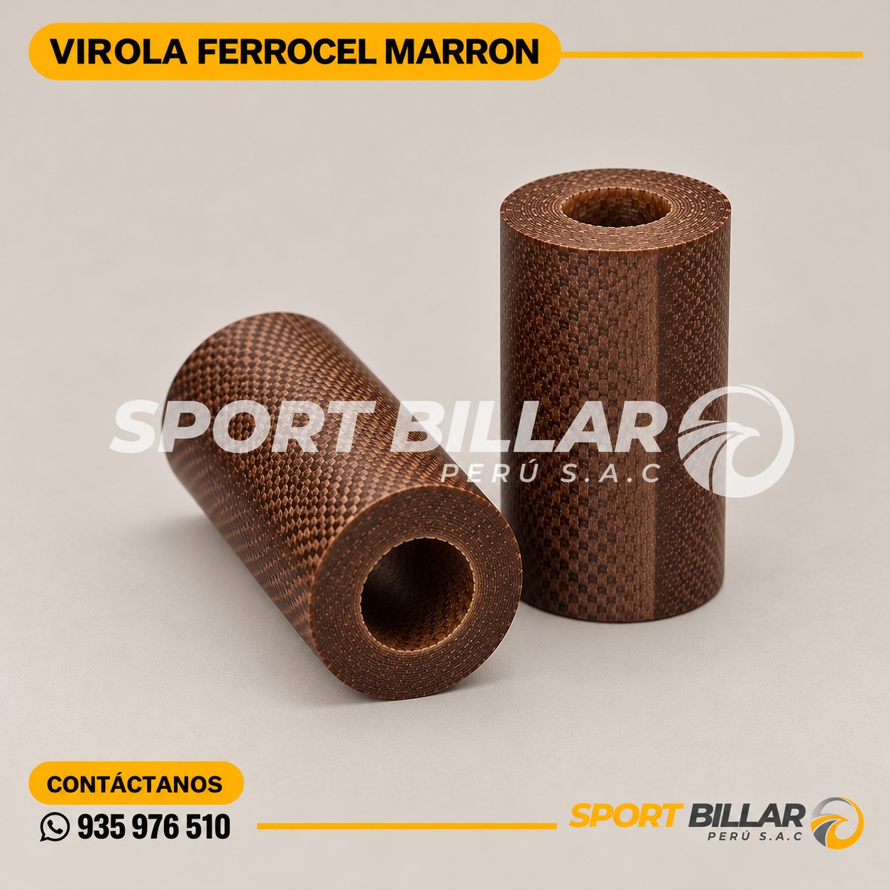 VIROLA FERROCEL MARRON